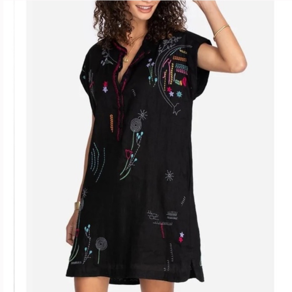 Johnny Was Linen Shiv Tunic